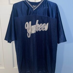 Yankees Vintage Pull Over Jersey
